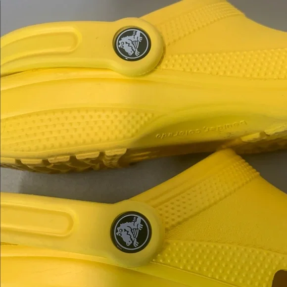 CROCS Yellow unisex, MEN 8 / WOMAN 10 - Picture 8 of 10